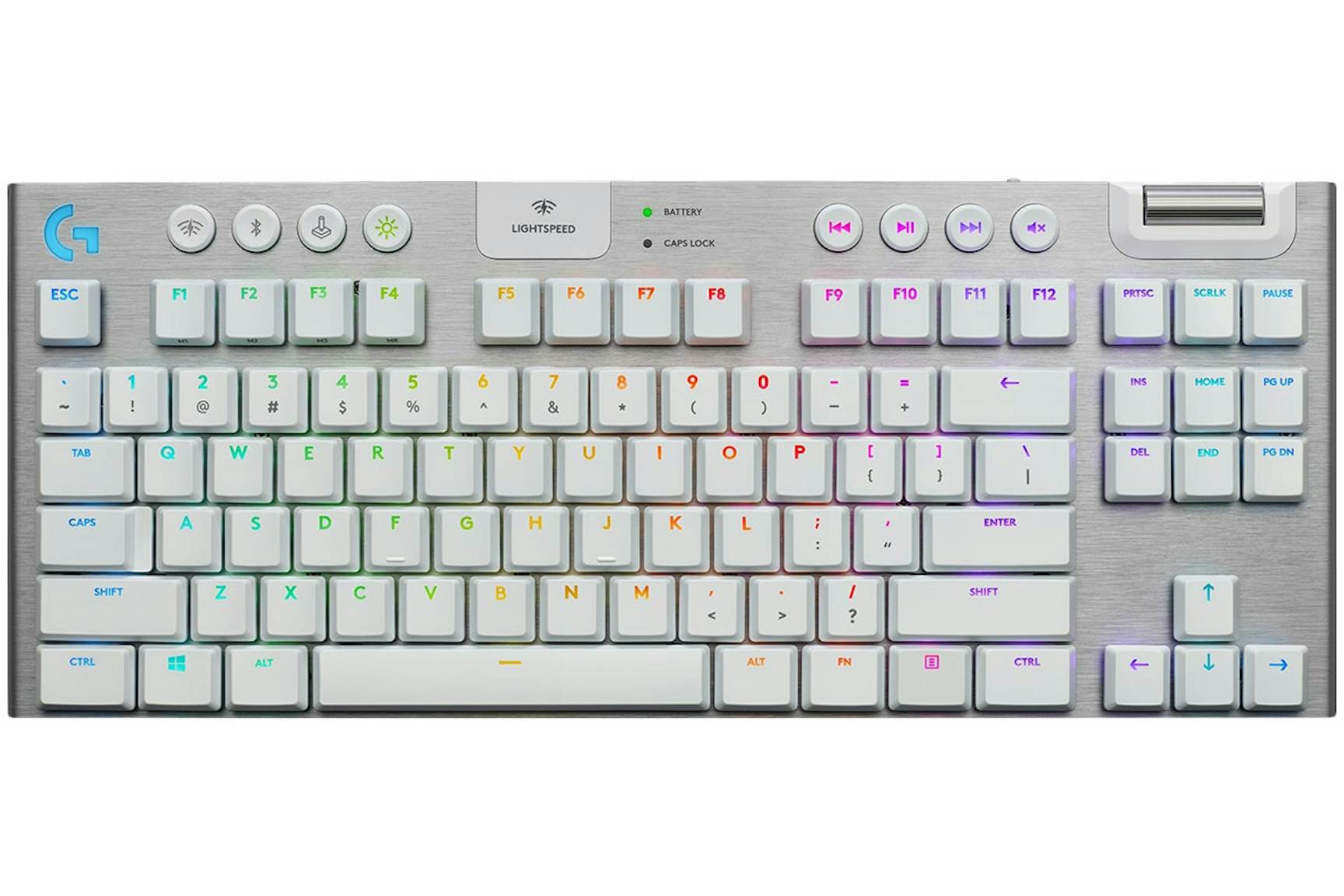 Logitech G915 TKL Tenkeyless Lightspeed Wireless Mechanical Gaming ...