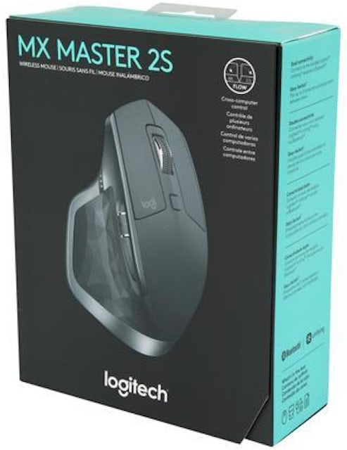 tolerance Forbindelse Fjerde Logitech MX Master 2S Wireless/Bluetooth Mouse with FLOW Cross-Computer  Control 910-005131 Black - US
