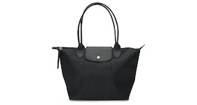 Longchamp Le Pliage Club Neo Tote Bag S Black