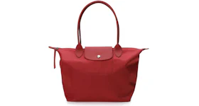Longchamp Le Pliage Club Neo Tote Bag S Red