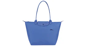 Longchamp Le Pliage Club Shoulder Bag L Blue