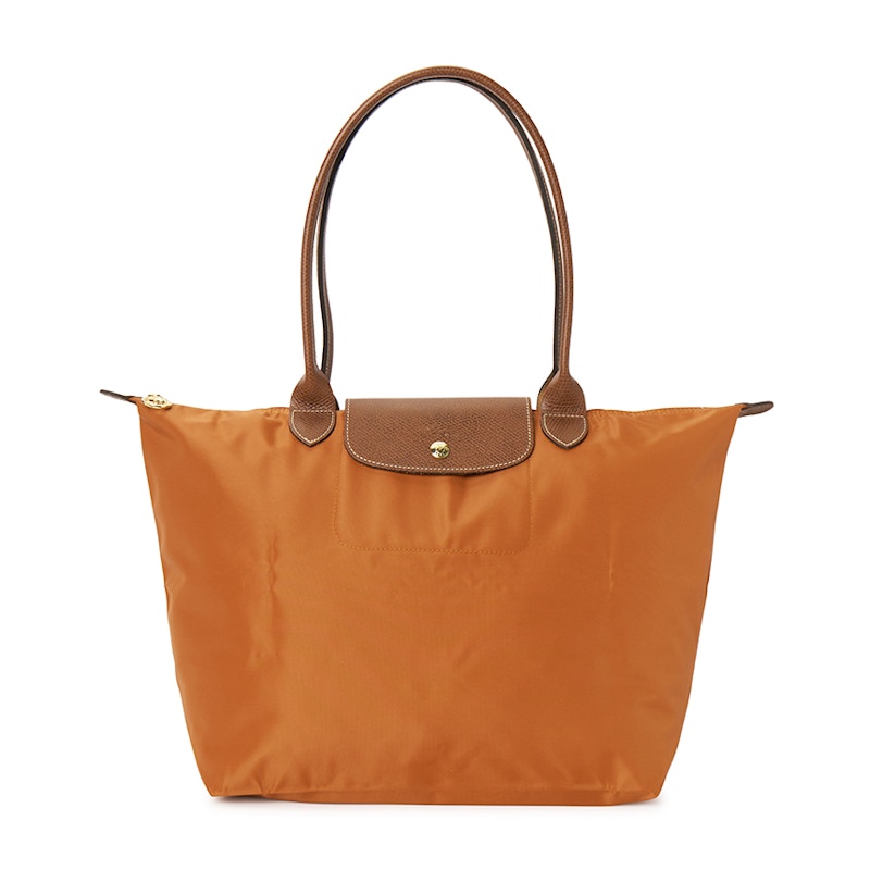 トートバッグ Longchamp Brick-Coloured Le Pliage Original L Bag Le Pliage Original L Tote bag Brick - Recycled canvas