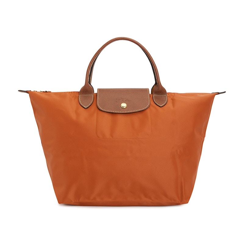 Longchamp Le Pliage M Tote Bag Orange in Nylon US