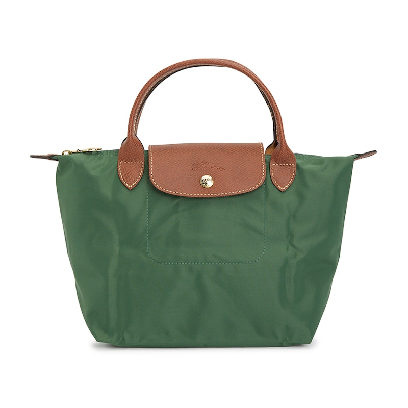 Longchamp Le Pliage S Tote Bag Green in Nylon - JP