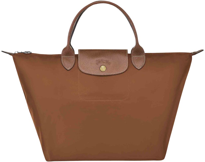 Longchamp, Bags, Longchamp Le Pliage Neo Canvas Pouch Brown
