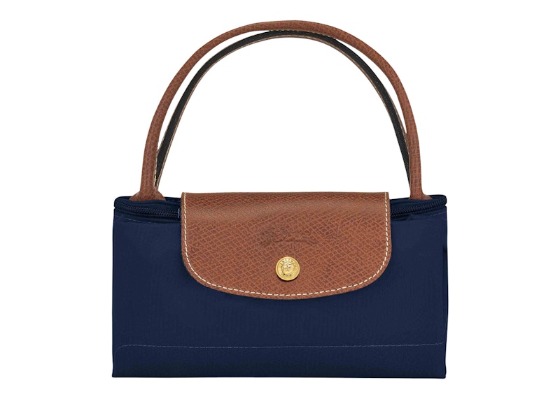 Longchamp Le Pliage Top Handle Bag S Navy