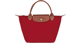 Longchamp Le Pliage Top Handle Bag S Red