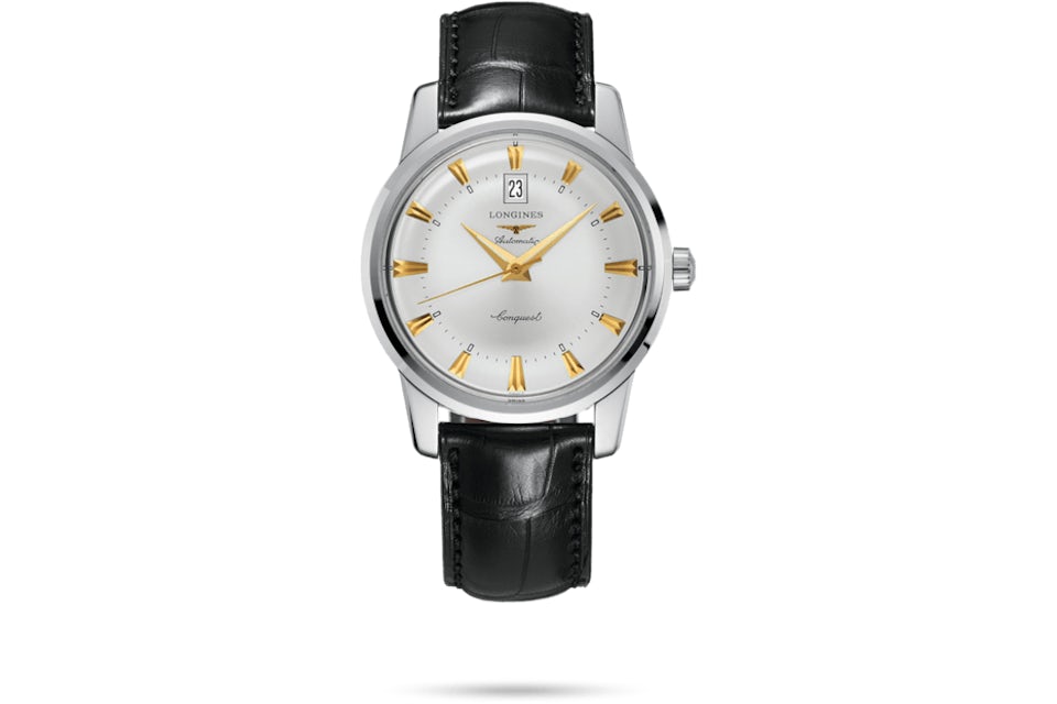 Longines Conquest Heritage L1.645.4.75.9 40mm in Stainless Steel US