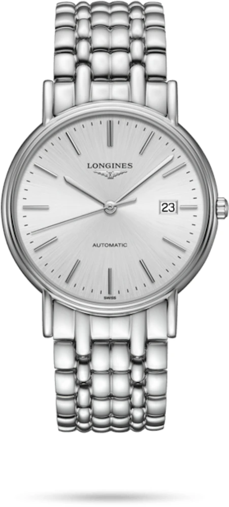 Longines Presence L4.921.4.72.6 38.50mm in Stainless Steel - US