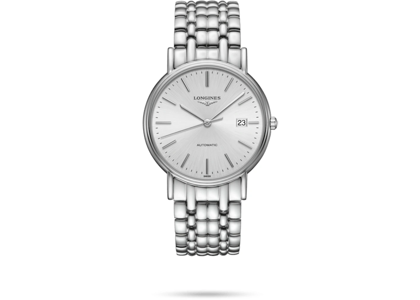 Longines Presence L4.921.4.72.6 38.50mm in Stainless Steel - US