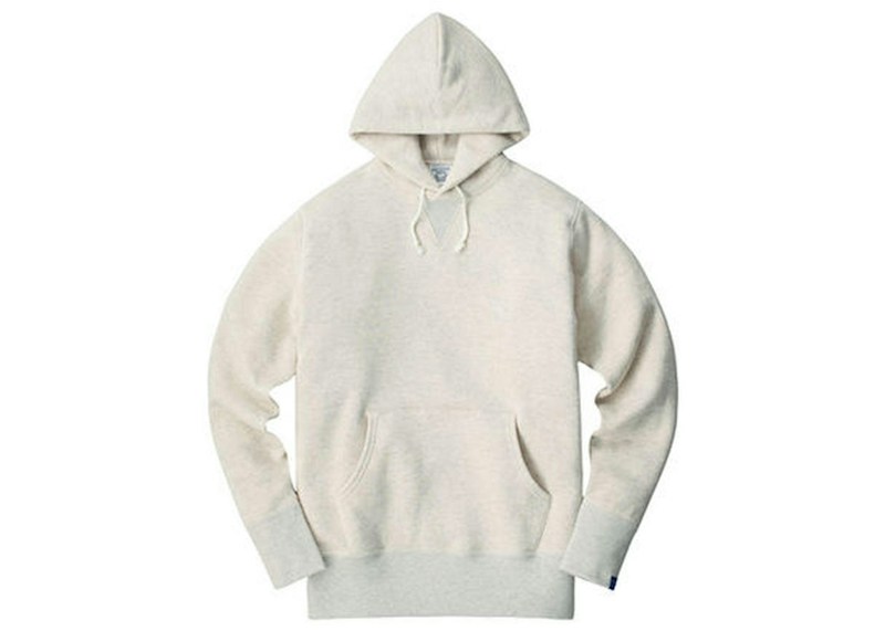Loopwheeler LW05 Round Body Loopknit Pullover Hoodie Oatmeal