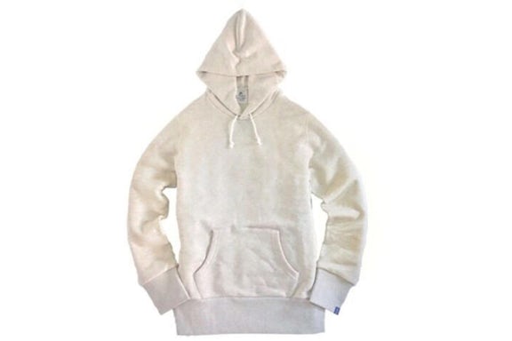Loopwheeler LW264 Linen Pullover Hoodie Oatmeal