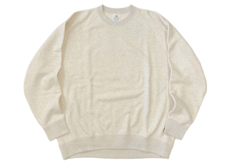 Loopwheeler LW313 Loop Knit Relaxed Fit Crew Sweatshirt Oatmeal