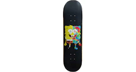 Louis De Guzman Spongebob x J Balvin Skateboard Deck Black