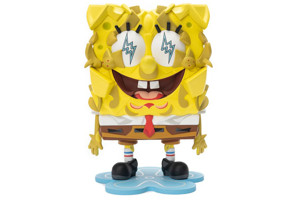 Louis De Guzman x Spongebob x JBalvin Spongebob Figure Yellow