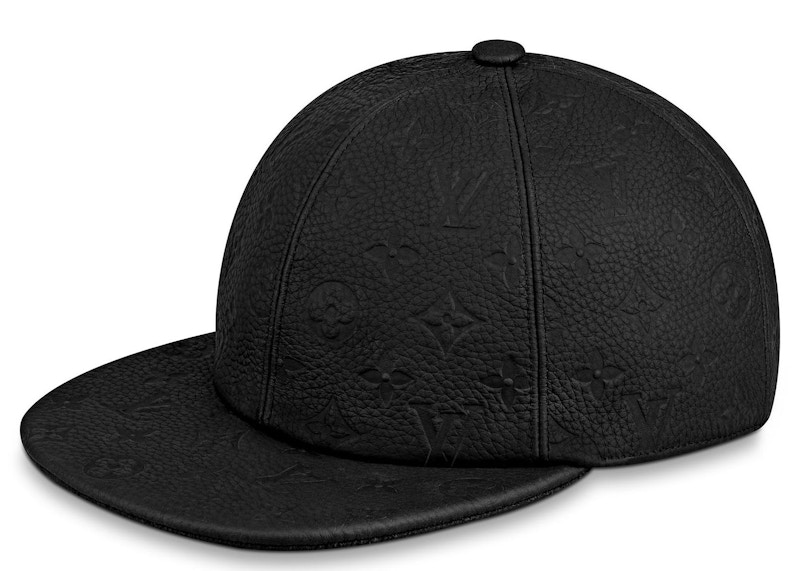 Louis Vuitton 1.1 Cap Embossed Monogram Leather Black