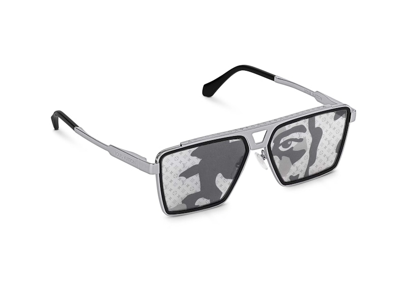 Louis vuitton 2024 silver sunglasses