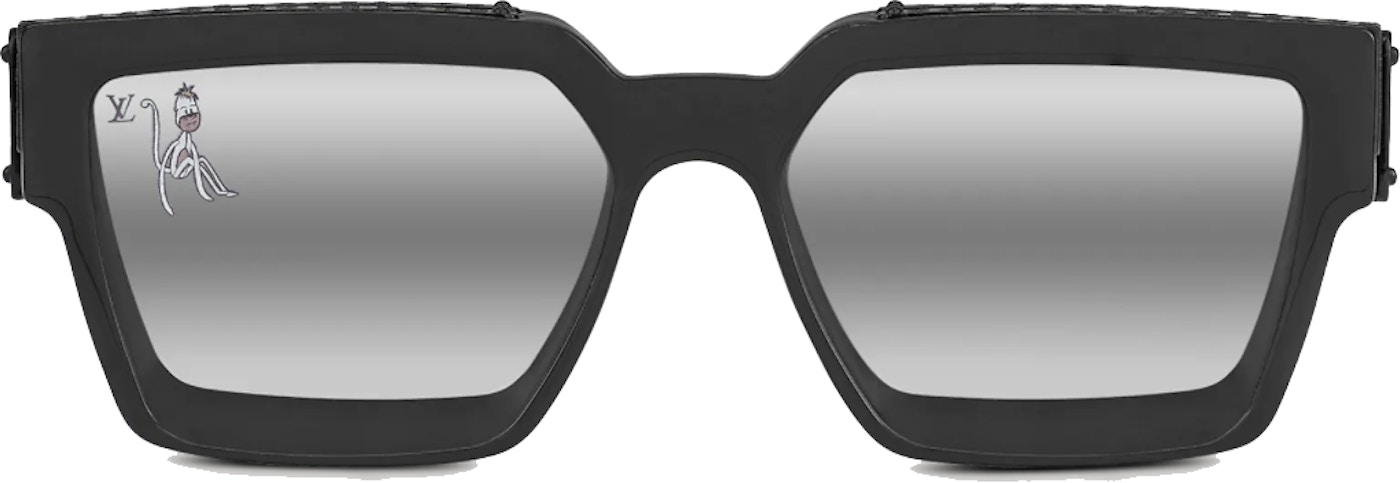 Pre-owned Louis Vuitton 1.1 Millionaires Sunglasses Black