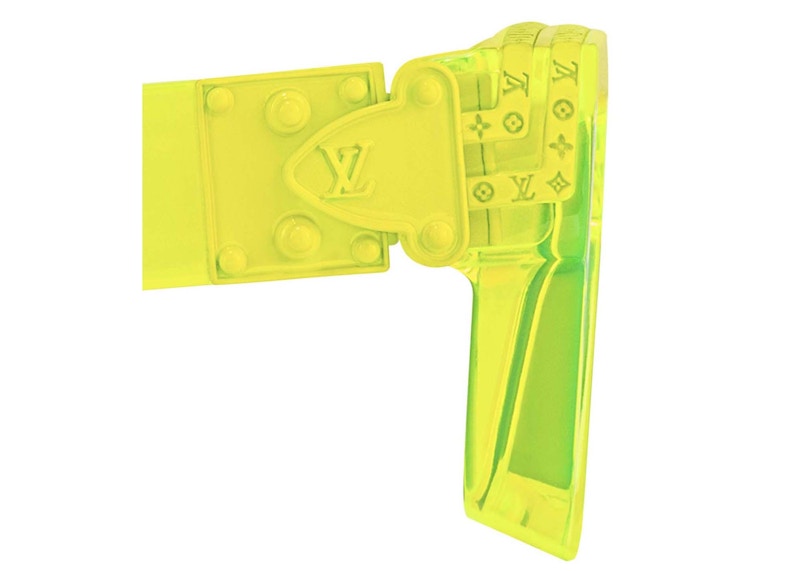 Louis Vuitton 1.1 Millionaire Sunglasses Neon Yellow in Acetate US