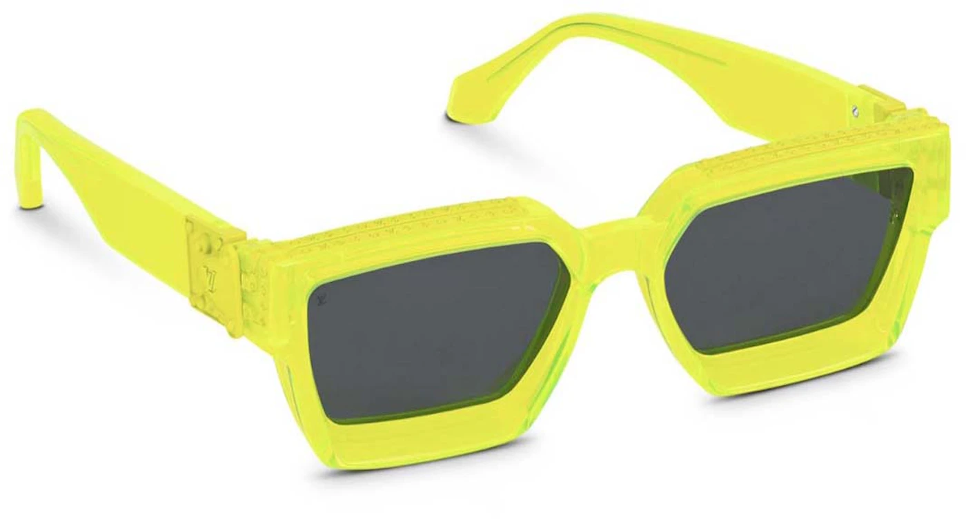Louis Vuitton 1.1 Millionaire Sunglasses Neon Yellow in Acetate - GB