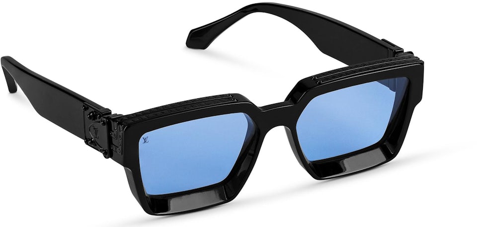 Louis Vuitton 1.1 Millionaires Sunglasses Black/Blue Hombre - US