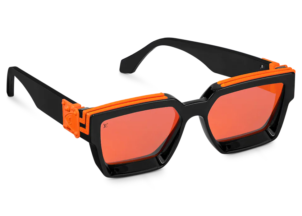 Louis Vuitton 1.1 Millionaires Sunglasses Black/Orange メンズ ...