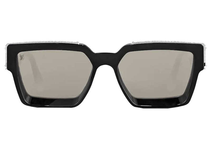 Louis Vuitton 1.1 Millionaires Sunglasses Black/Swarovski (Z1422W/E) in Acetate with Silvertone