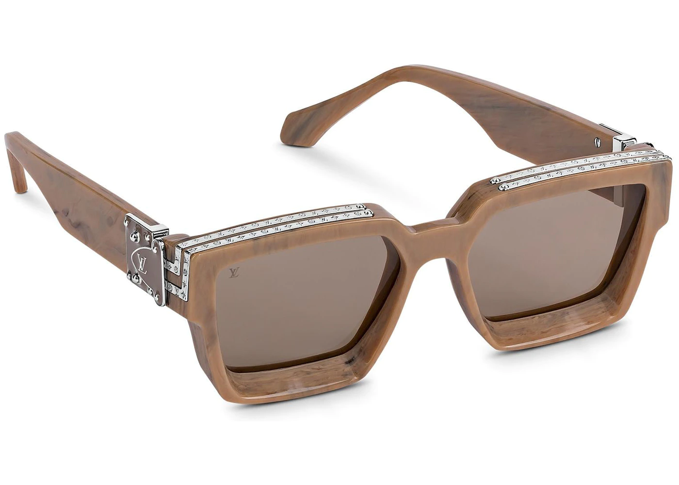 Louis Vuitton 1.1 Millionaires Sunglasses Camel Men's - US
