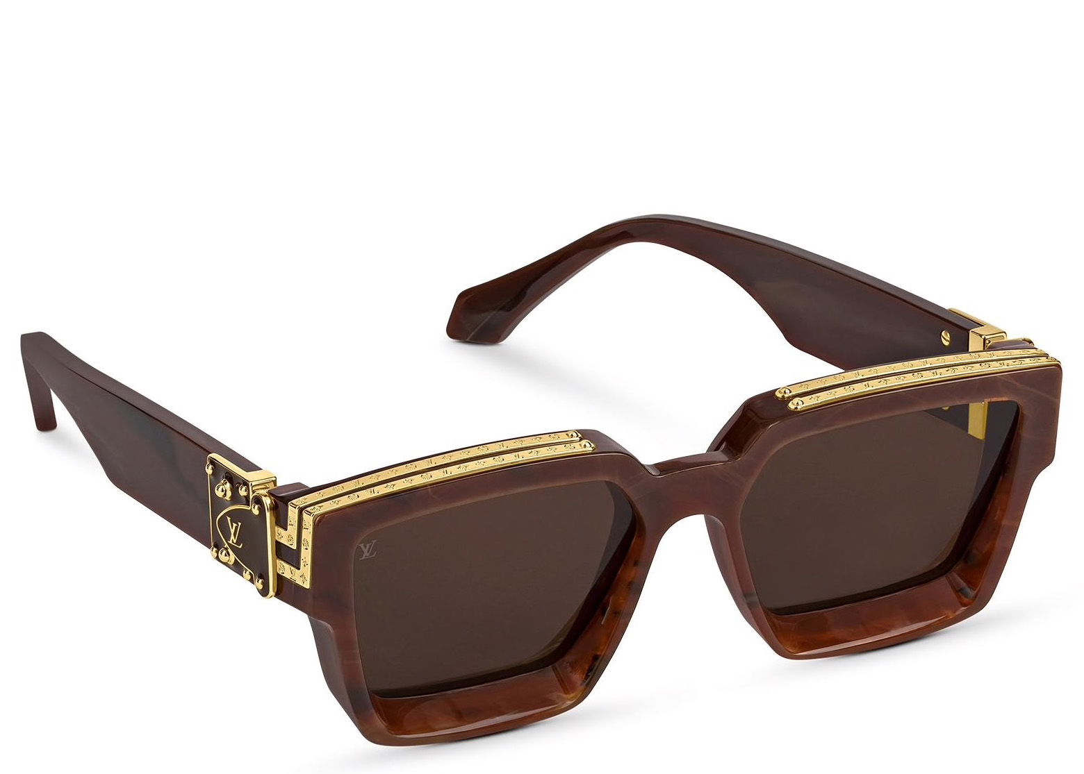 Louis Vuitton 1.1 Millionaires Sunglasses Chocolat メンズ - JP