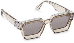 Louis Vuitton Z1737E Cyclone Sunglasses, White, E