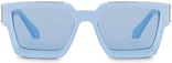 1.1 millionnaires sunglasses Louis Vuitton Blue in Plastic - 33215950