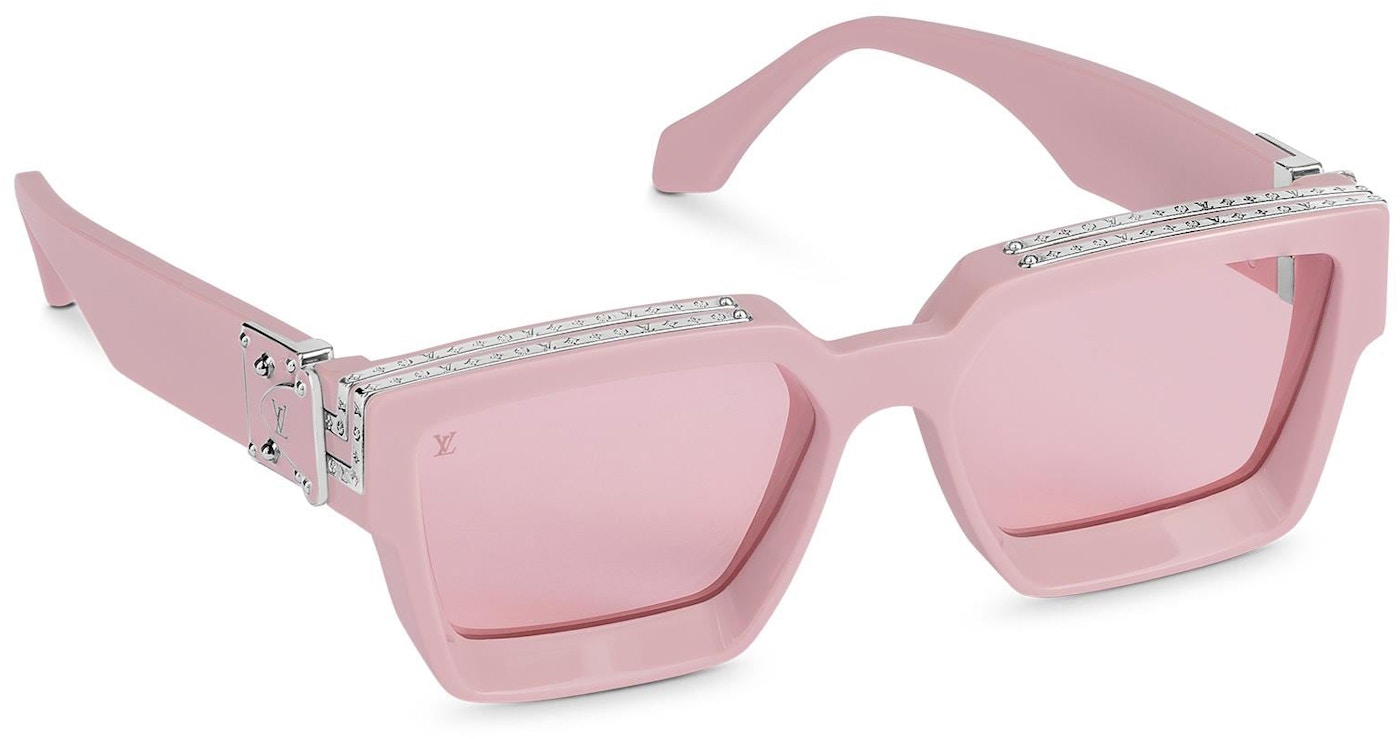 Lyn præsentation Karriere Louis Vuitton 1.1 Millionaires Sunglasses Pale Pink -