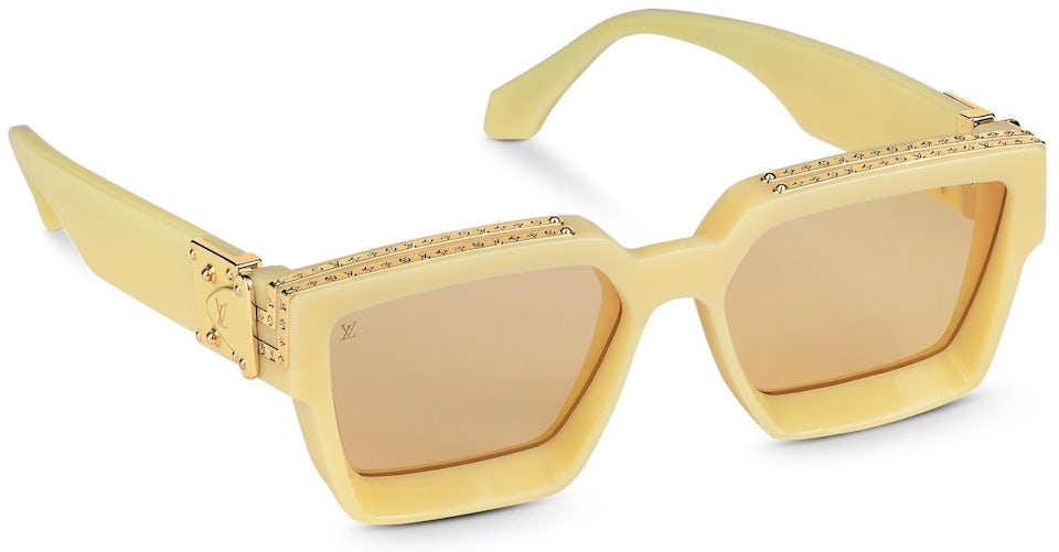 Louis Vuitton 1.1 Millionaires Sunglasses Pale Yellow Men's - US