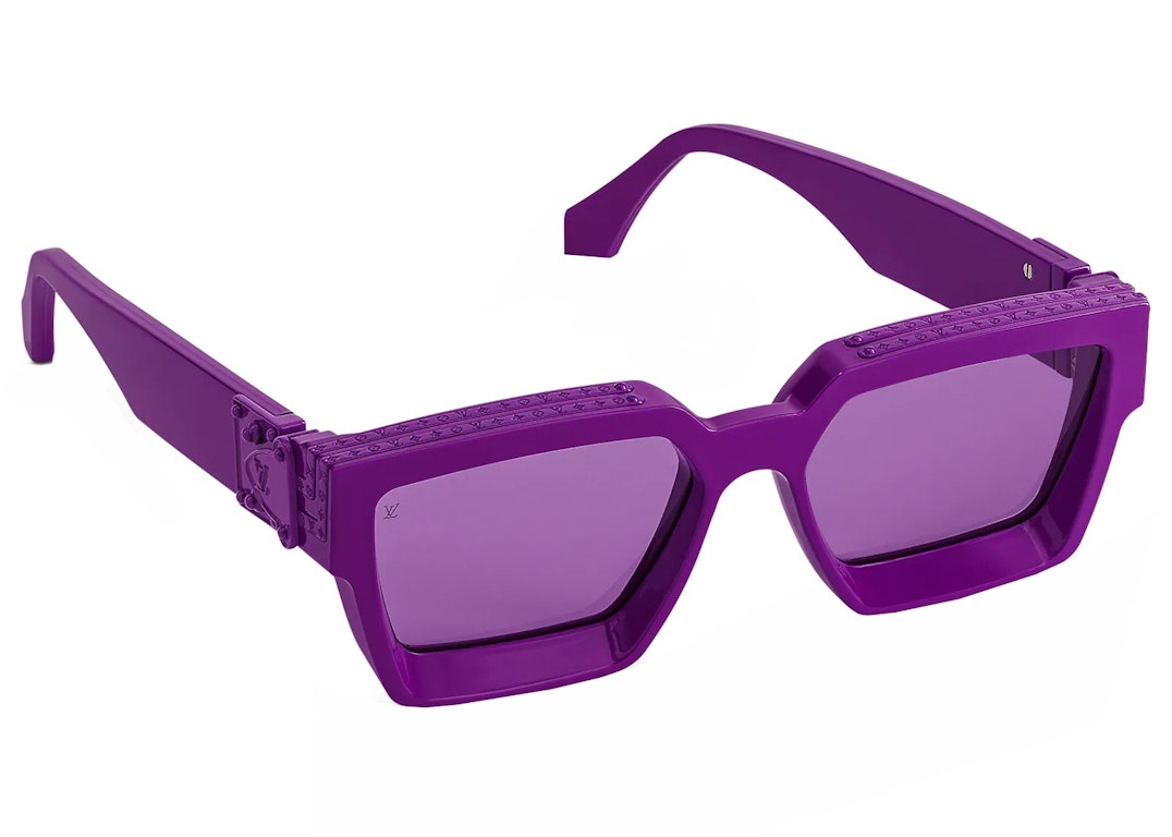 Pre-owned Louis Vuitton 1.1 Millionaires Sunglasses Purple