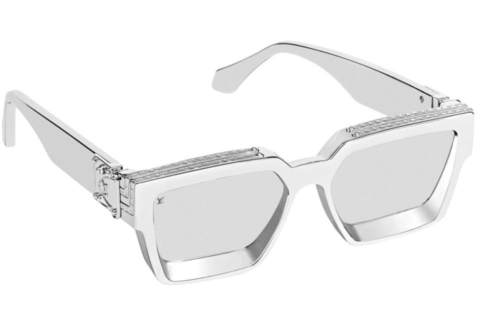 Louis Vuitton 1 1 Millionaires Sunglasses Silver Fall Winter Louis Vuitton 1 1 Millionaires Sunglasses Silver Fall Winter