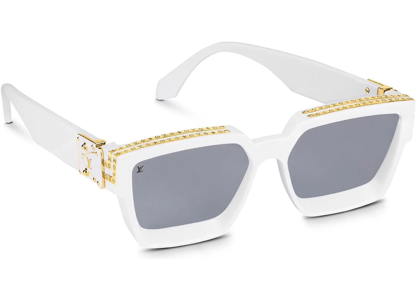 Lunettes de soleil Louis Vuitton Millionaires Blanc Homme de