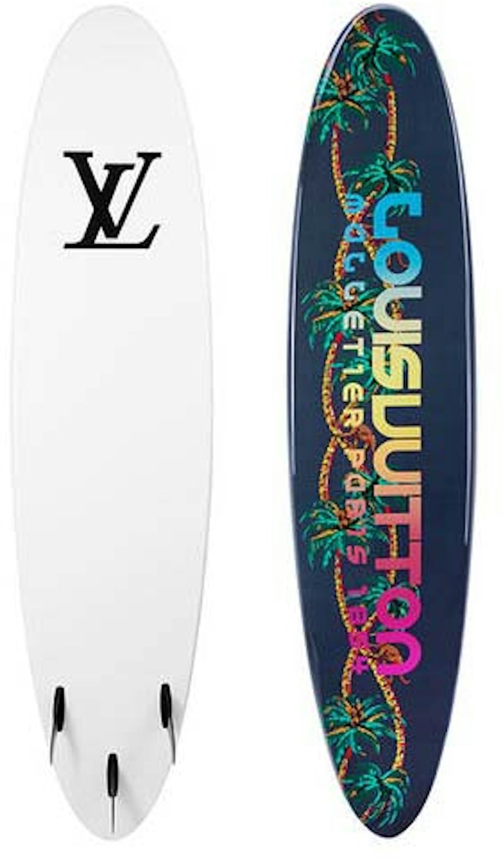Louis Vuitton Surf On The Beach Surfboard R97977 Orange/Blue - US