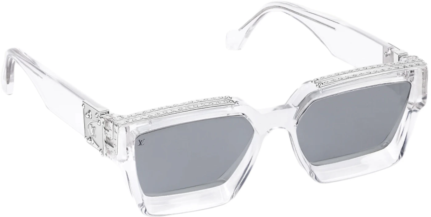 Louis Vuitton 1.1 Millionaires Sunglasses Blue Transparent Men's
