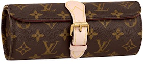 Louis Vuitton Nice Beauty Case Monogram Mini Brown in Canvas with Gold-tone  - GB