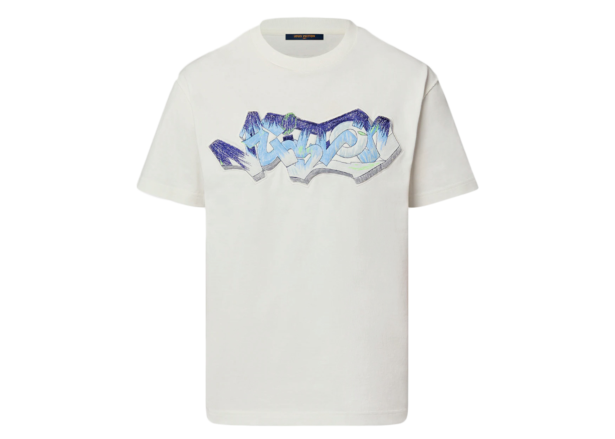 Tshirt Louis Vuitton White size M International in Cotton  28850590