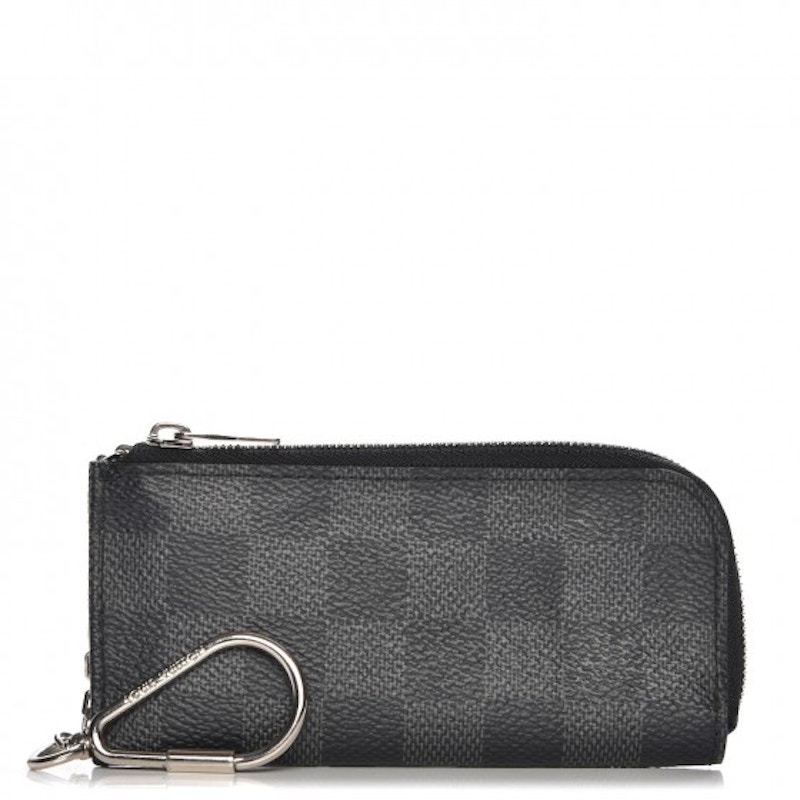 Pochette cle damier discount graphite