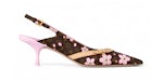 Louis Vuitton x Takashi Murakami 6AM Slingback Pump Cherry Blossom Sakura Brown (Women's)