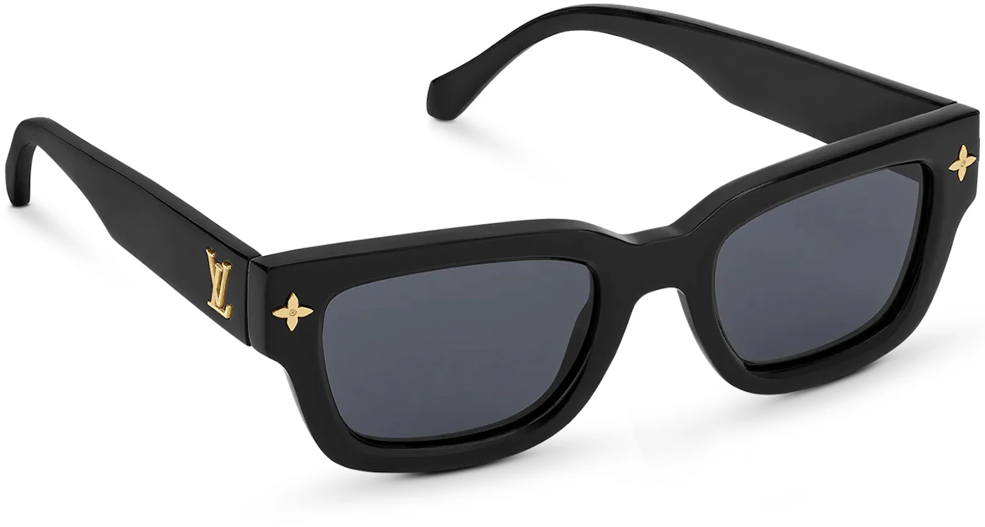 LOUIS VUITTON Sunglasses Z1185E Black Unisex.