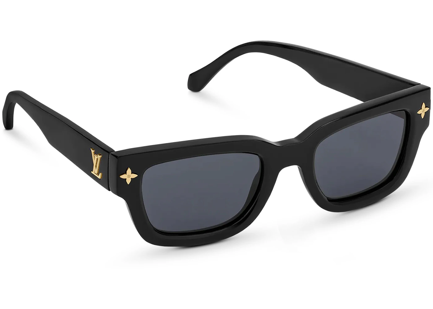 Oversized sunglasses Louis Vuitton Black in Plastic - 32592221