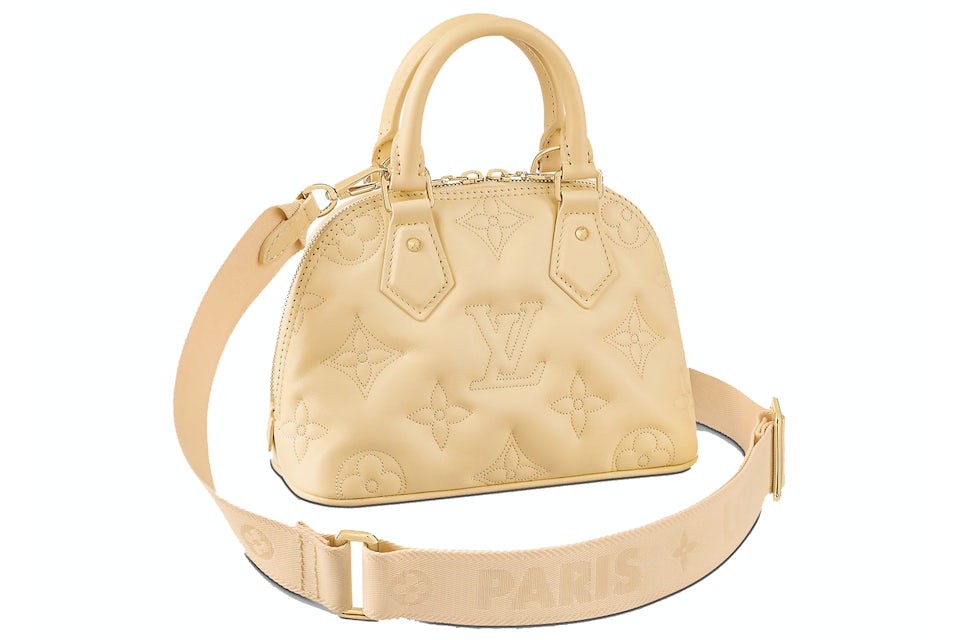 Louis Vuitton Alma BB Banana in Calfskin Leather with Gold-tone - US