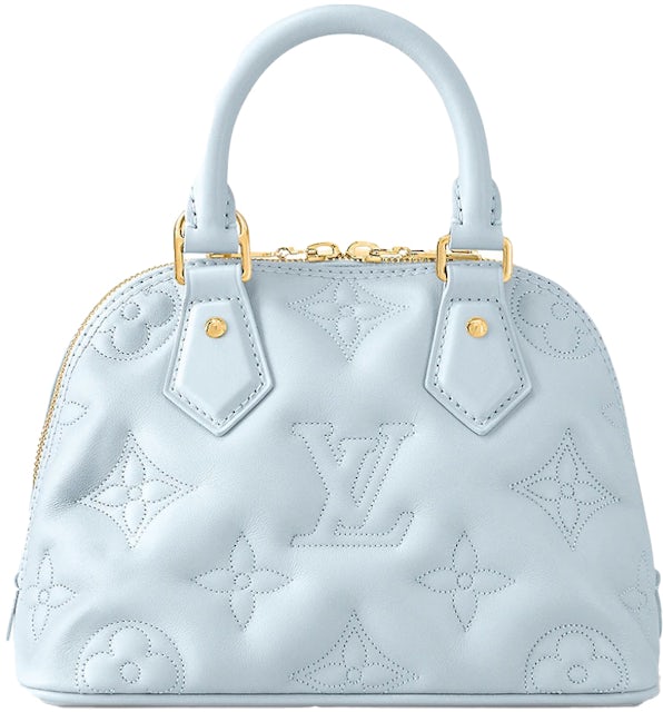 Louis Vuitton Vernis Alma BB Bag Blue