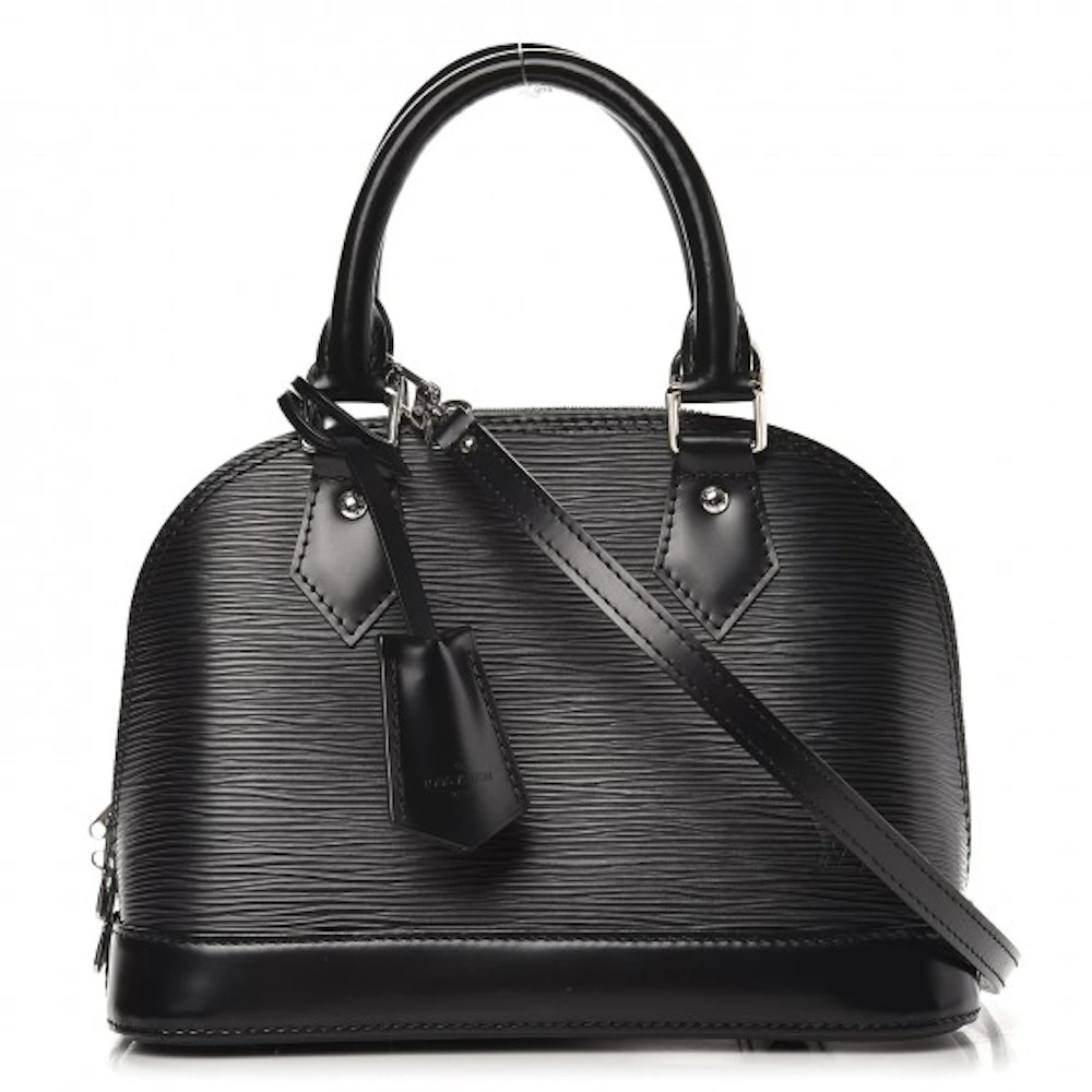 Louis Vuitton Alma BB Epi Leather Noir Unboxing + WIMB + Modshots