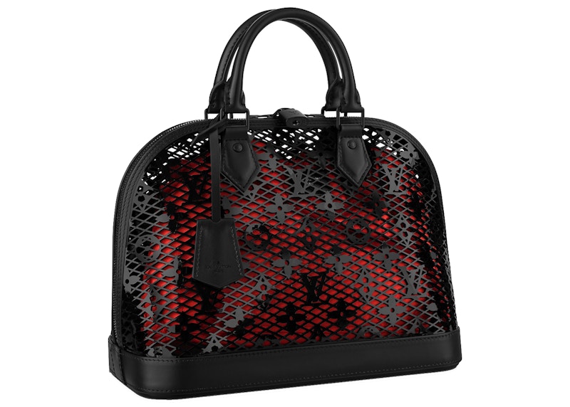 Louis Vuitton Alma PM Black in Patent Calfskin Leather with Black