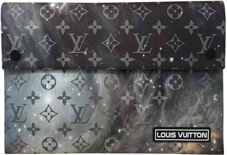 Louis Vuitton Galaxy Pochette Monogram Canvas Pouch Grey