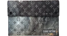 Louis Vuitton Alpha Pochette Monogram Galaxy Large Black Multicolor